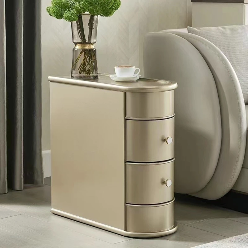 高級リビングルームサイドテーブル ヴィンテージ無垢材ソファサイドボードキャビネット収納ロッカー アルマリオス・パラ・サロン リビングルーム家具