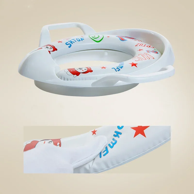 Baby Child Toddler Kids Portable Safety Seats Soft Toilet Training Trainer Potty Seat Handles Urinal Cushion Pot Chair Pad Mat