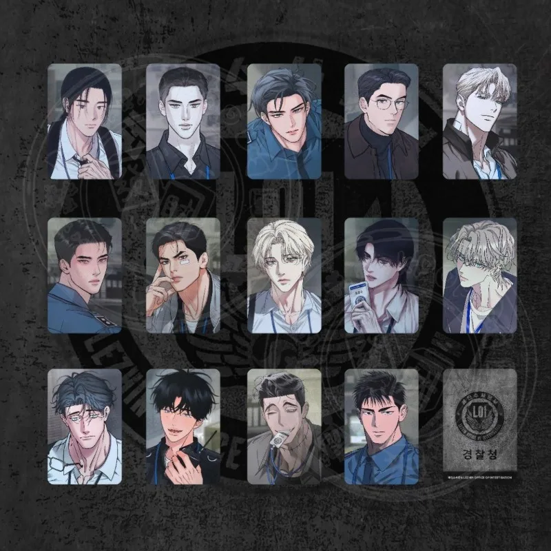 

25 Lezhin Anime Small Card Chun Doona Photo Cards Scrapbooking Supplies Custom Bl Business Friends Gift for Fans Cosplay