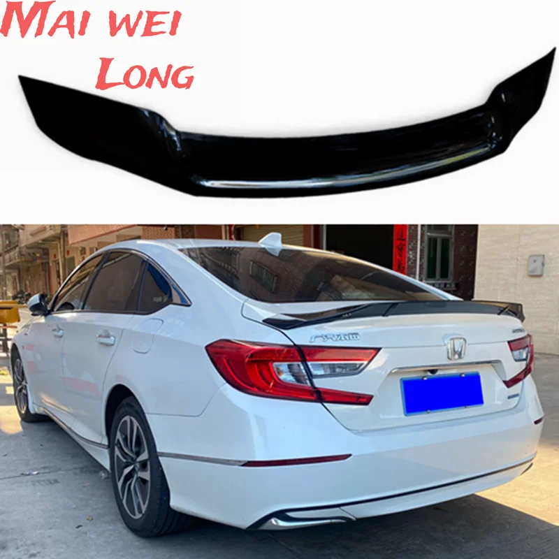 For Honda Tenth-generation Accord spoiler, Accord 2018 2019 2020 2021 2022 ABS spoiler tail wing big pressure tail