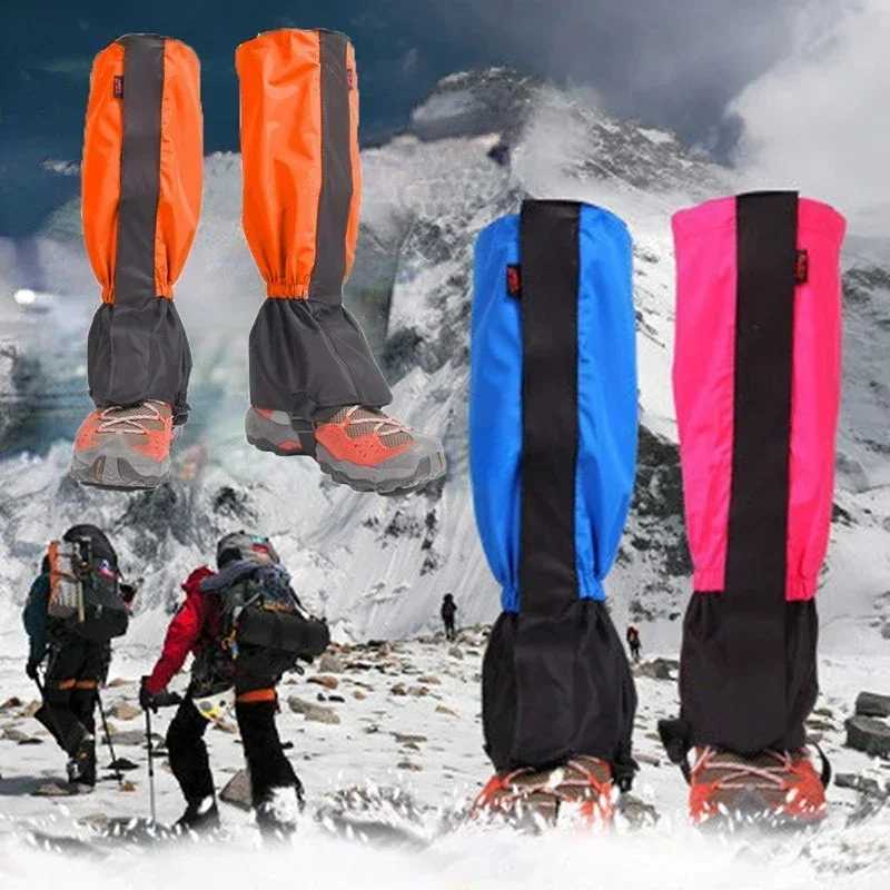 Outdoor Travel Foot Cover Hiking Waterproof Legging Snow desert sports skiing Climbing Camping Winter Tourist Leg Warmers cover