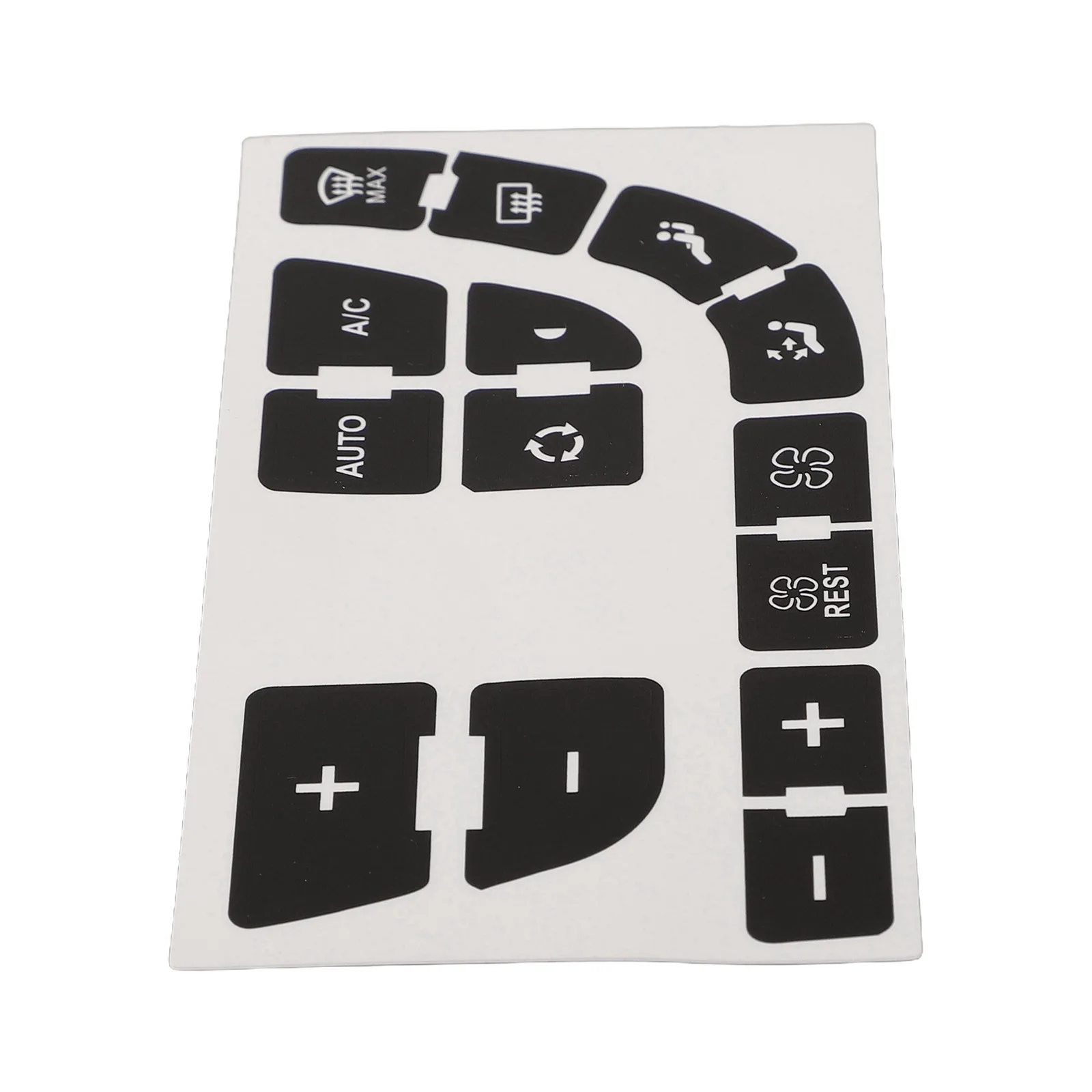 Set Of Stickers Button Repair Decal Sticker Reduced Light Penetration Phenomenon Sunlight And Abscission C Clima Buttons New