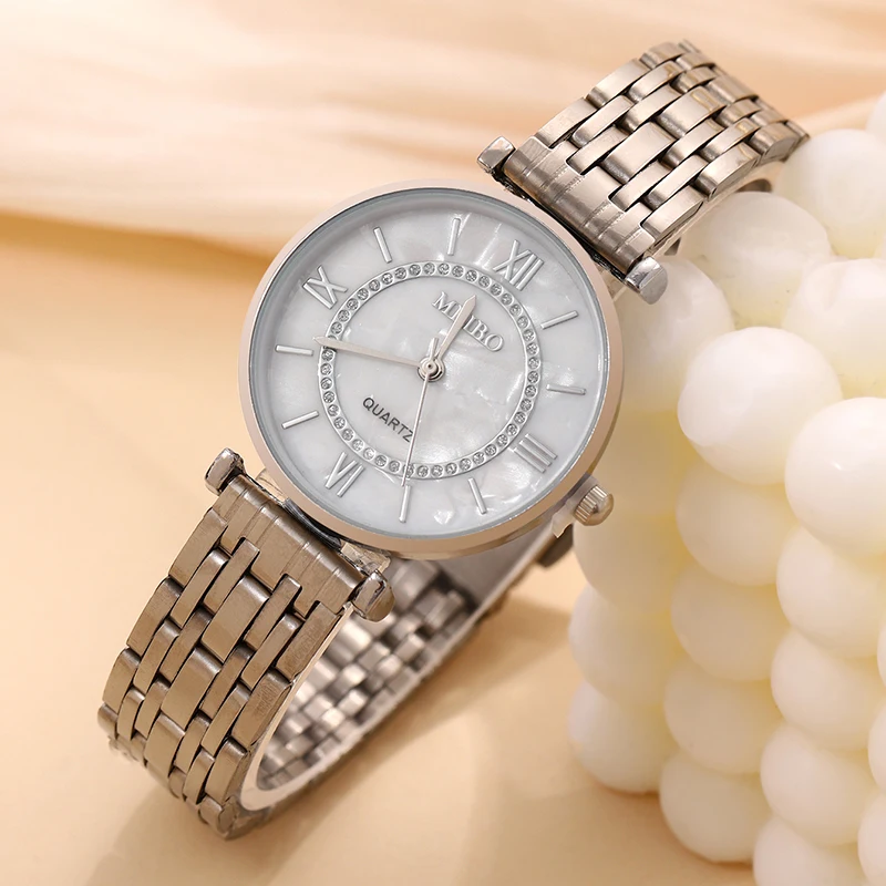 Womens Fashion Quartz Wristwatch Female Clock Stainless Steel Luxury Brand Design Ladies Wrist Watch Relogio Feminino