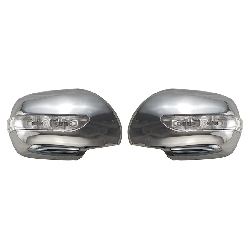 

Car Rearview Accessories Door Mirror Cover With Led For Toyota Land Cruiser Prado J120 120 2003 2004 2005 2006 2007 2008 2009