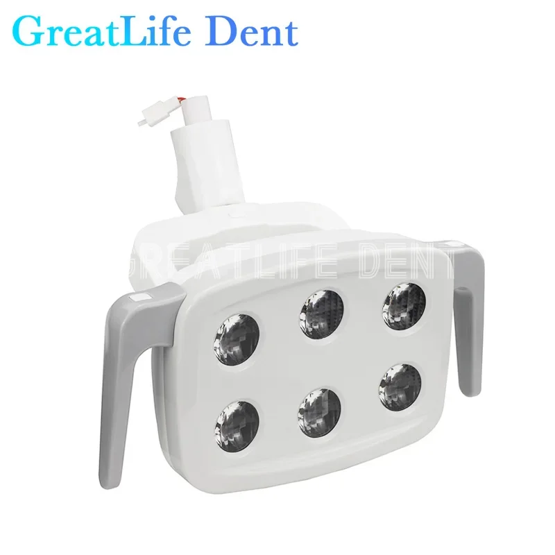 GreatLife-Unidad de silla Dental Dent 6 LED, operación Oral, lámpara quirúrgica, luz Led