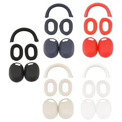 Silicone protective sleeve For Sony WH1000XM5 Headsets Cover  Sleeve Scratch Proof  washable with water Soft and skin friendly