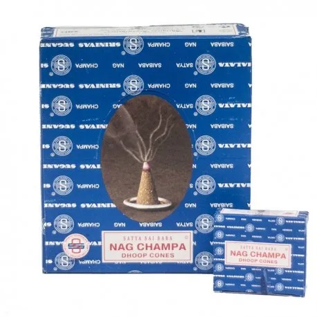 Nag Champa cones (12 unds) SATYA