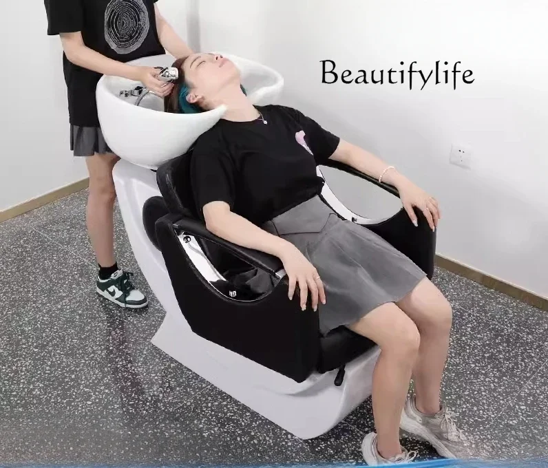 

Nordic Hair Saloon Dedicated Lying Half Multi-Functional Punch Bed