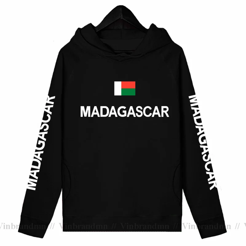 

Madagascar Hoodies Mens Sweatshirts Sporting Hip Hop Streetwear Tracksuit Nation Footballer MDG Malagasy Madagasikara Madagascar