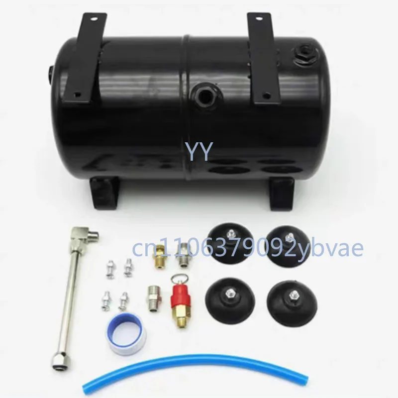 AS18B AS186 3.5L Air Storage Tank 4-Hole Air Compressor Tank Model Air Pump Spray Painting Equipment