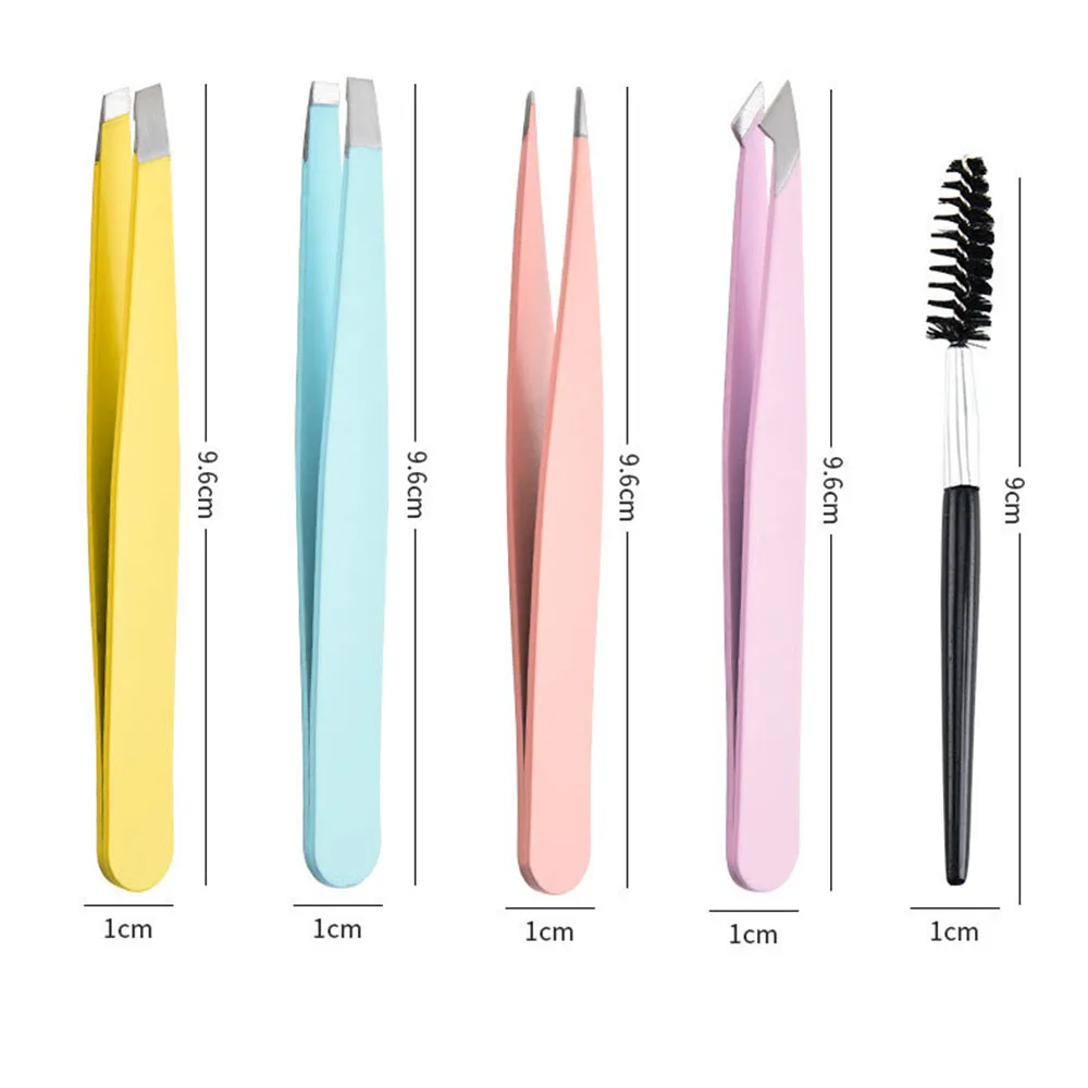 Pęsety do depilacji, ultracienkie pęsety ze stali nierdzewnej, pęsety do rzęs, lekkie klipsy do brwi do narzędzi kosmetycznych, do rzęs