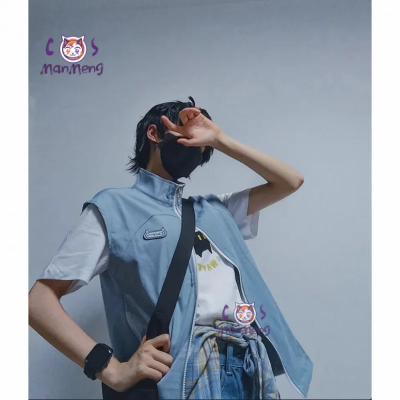 

Wuthering Waves Rover Косплей костюм на годовщину Хэллоуин Ровер женщина мужчина женщина женщина униформа пальто реквизит парик комплект XS-XXXL