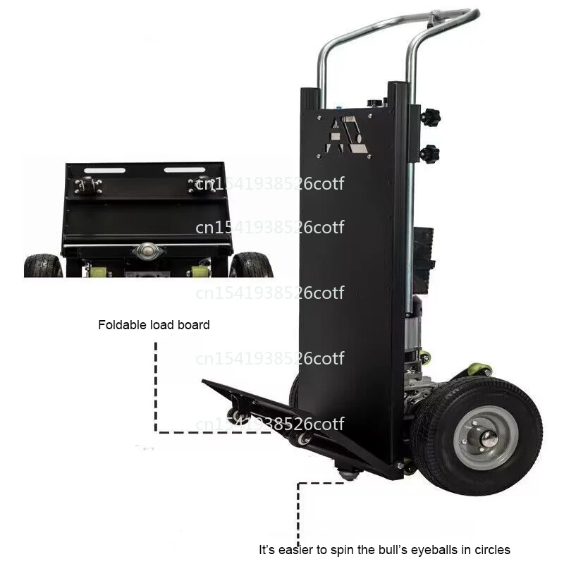 

Folding Hand Trolley Cart MobileTool Electric Stair Climbing Machine Vehicle Cargo Handling Cart Up And Down Stair Climber