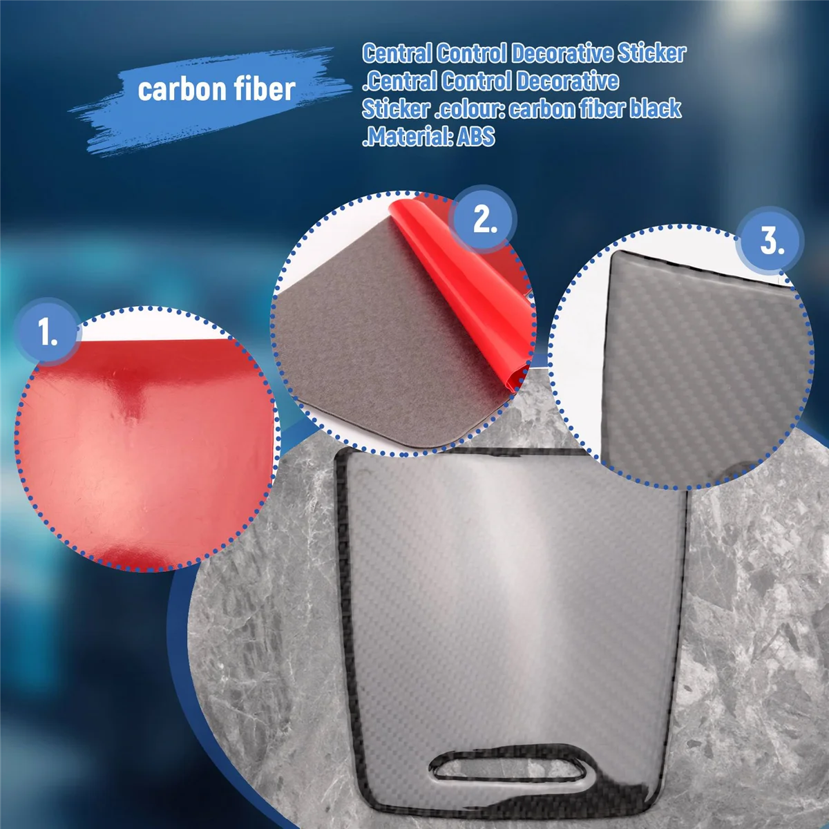 센터 콘솔 보관함 패널 장식, 메르세데스 벤츠 A 클래스 W176 2013-2018, GLA X156 2013-2015, CLA C117 13-18