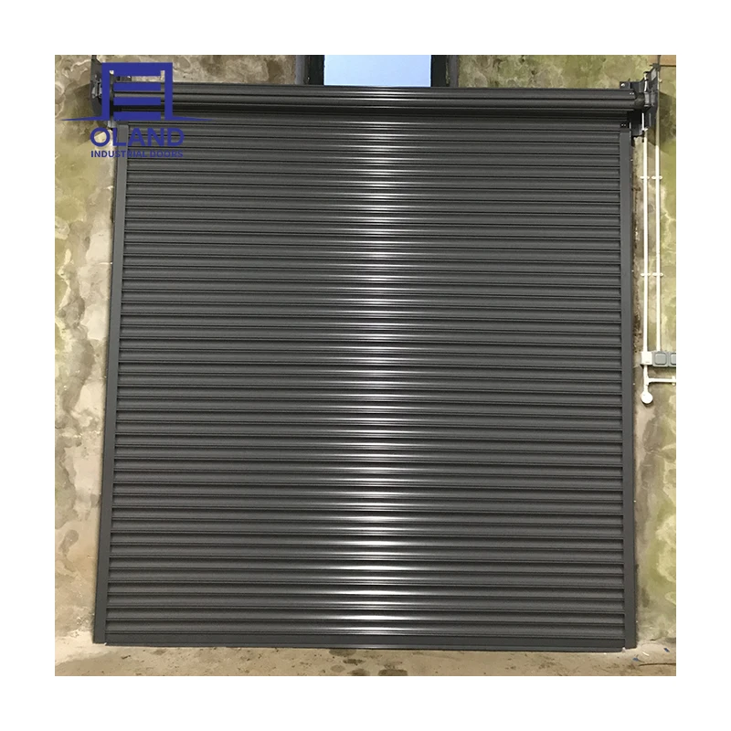 Customized Windproof Stainless Steel Roller Shutter Doors Corrosion Industrial Security Roll Up Doors For Various Scenarios