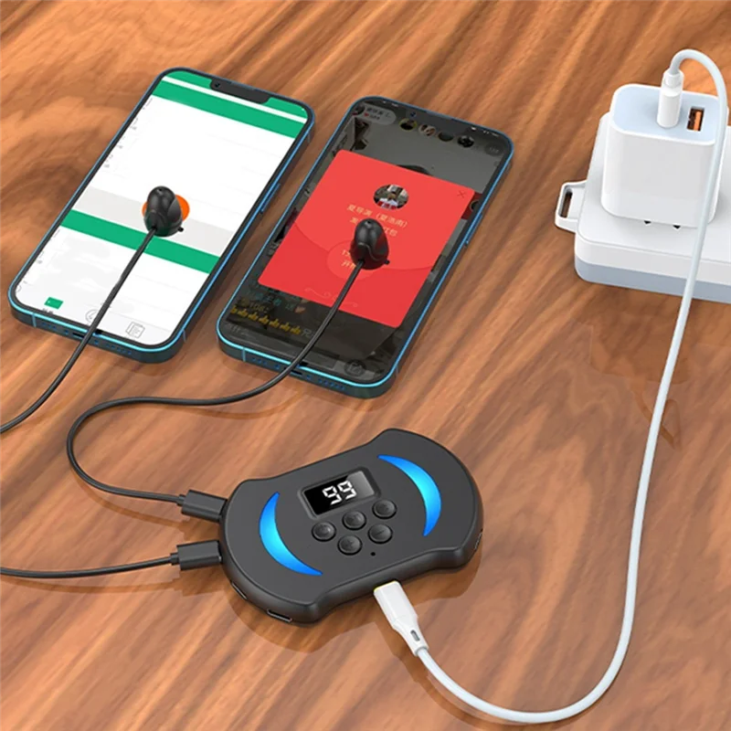 Мобильный телефон экран автоматический кликер регулируемое соединение физическое моделирование клик на палец экран устройства автоматический кликер-A