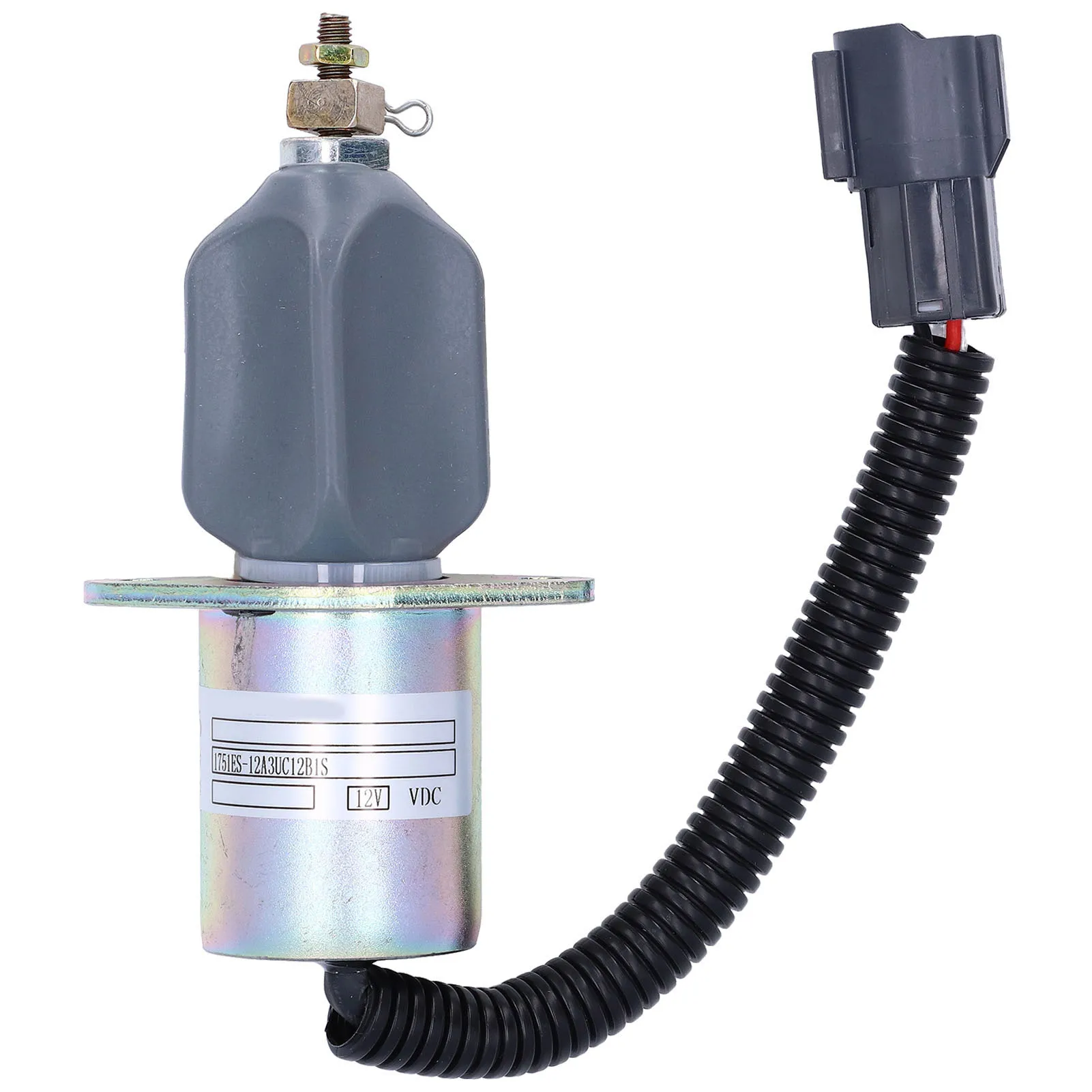 

TOSD-03-019 Электромагнитный клапан остановки топлива Соленоид остановки масла Высокоточная чувствительность Соленоид отключения 12 В