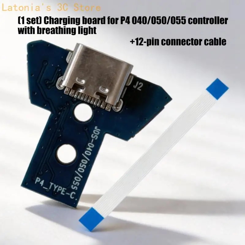 Reparaturteil für JDS 040 050 055 Controller USB C Ladeanschluss Platine X3UB – Detail 3