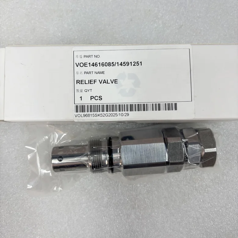 

Canghe 14616085 VOE14591251 Excavator EC220D EC950E Relief Valve VOE14616085 14591251 Construction Machinery Parts
