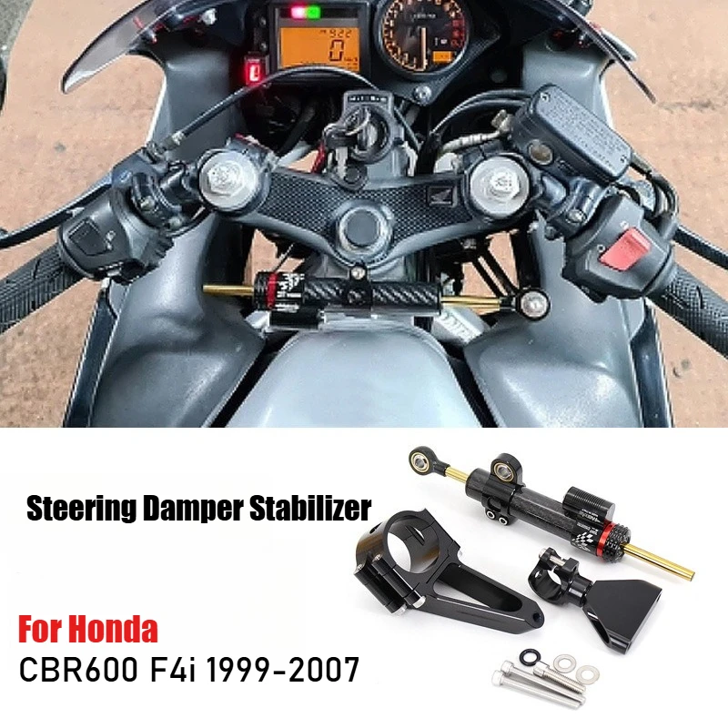 

For Honda CBR 600 CBR600 F4i 1999-2007 Motorcycle Steering Damper Stabilizer Holder Steering Stabilizer Shock Absorber Bracket