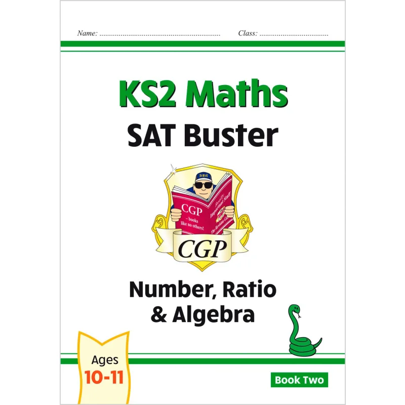 

KS2 Maths SAT Buster Number Ratio Algebra Book 2 For The 2025 Tests CGP Books Coordination Group Publications 9781789081374