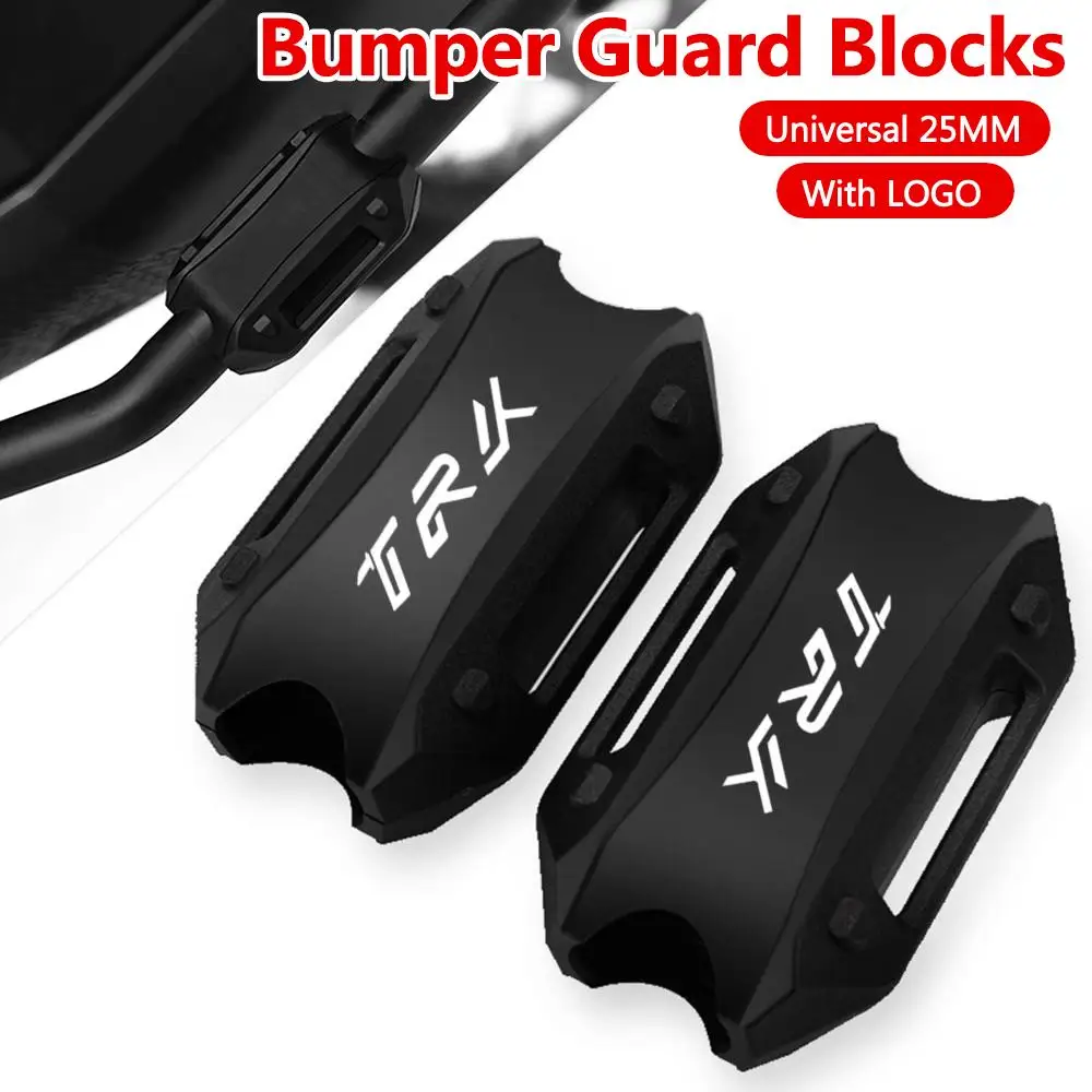 

For Benelli TRK 702 TRK702 2022 2023 25MM Engine Crash Bar Protection Bumper Decorative Guard Block TRK502 TRK502X TRK251 TRK302