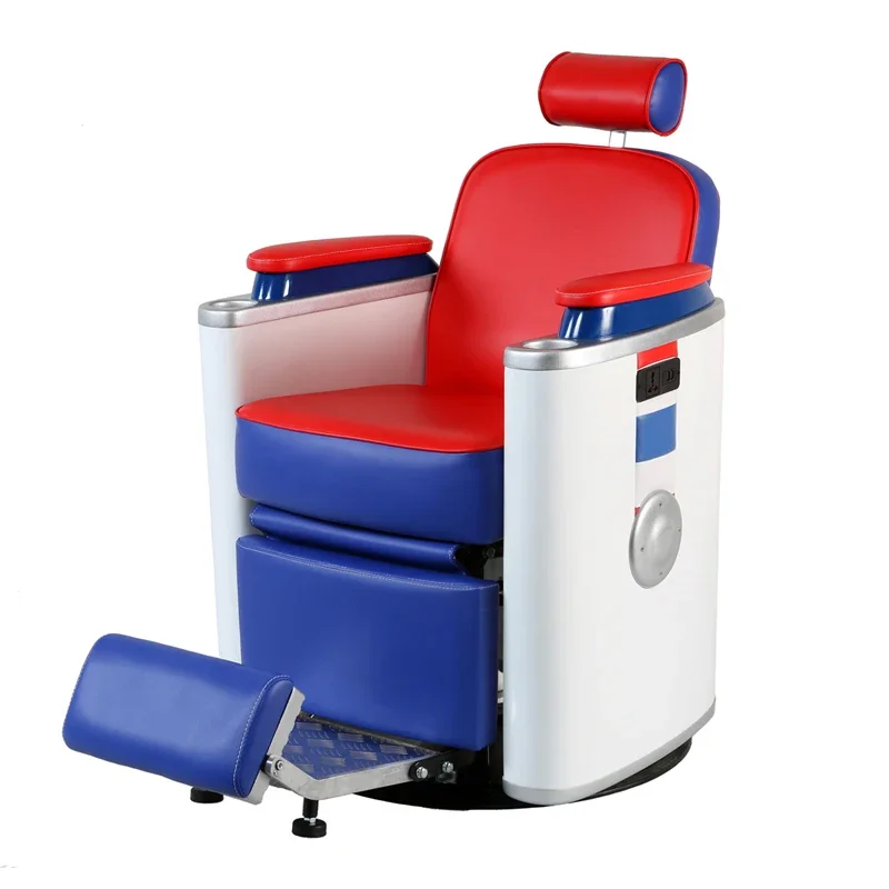 

Electric barber chair can be reclined, shave, head treatment, hair dye chair, hair salon beauty.