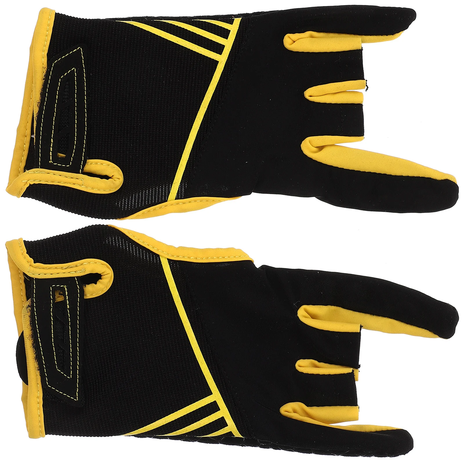 

1 пара дышащих профессиональных перчаток для боулинга с противоскользящим силиконовым покрытием на ладони, гибкие, удобные, с поддержкой запястья, спортивные перчатки для боулинга