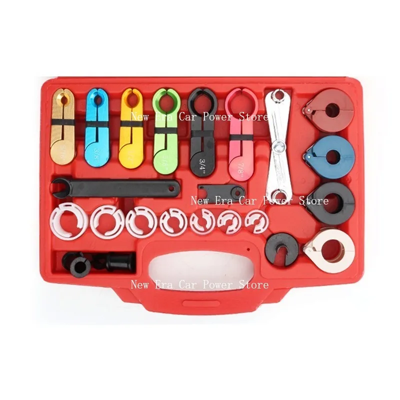 

22 Pieces/set of Quick Disconnect Tool Set for Automotive Air Conditioning Oil Pipes and Transmission Oil Cooler Lines