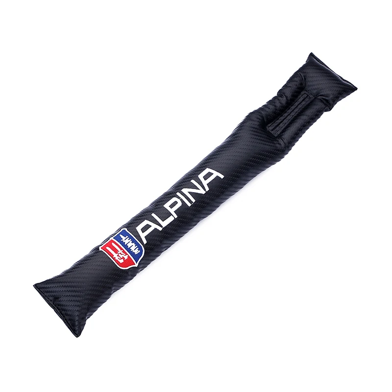 

Embroidery for ALPINA Emblem Carbon Fiber Style Car Seat Crevice Soft Filling for Bmw E30 E46 E90 E60 E39 E36 F30 Accessories
