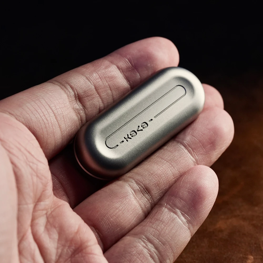 KOVO EDC Ultra Dichte Rvs Fidget Slider Stress Relief Speelgoed Fidget Speelgoed Voor Volwassenen Originele Angst Relief Gadgets