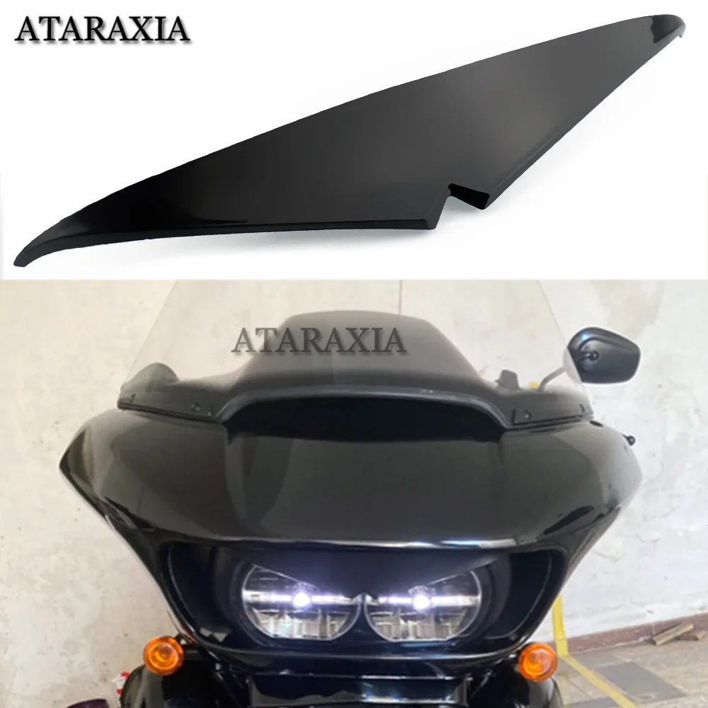 Osłona reflektora motocyklowego do Harley Touring Road Glide Special 2015-2023 Reflektor brwi powieka górna końcówka Visor Accent