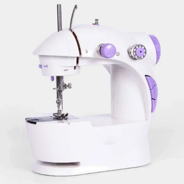 

SM-201 Tabletop Mini Sewing Machine for Beginner,Dual Speed Portable Machine with Extension Table,Light,Sewing Kit for Household