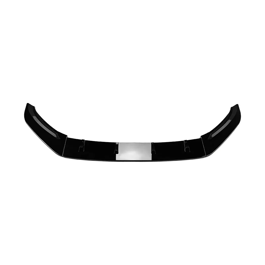 Car Front Bumper Lip Spoiler Splitter For VW Volkswagen Passat B8 2017 2018 2019 Glossy black Car Styling