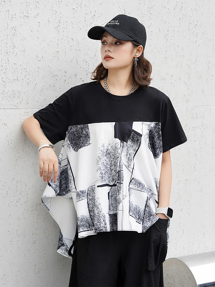 Max LuLu Fashion Printed Tops Womens Summer Korean O Neck Leisure Loose Tee Shirts Ladies 2024 Classic Harajuku Elegant Clothes