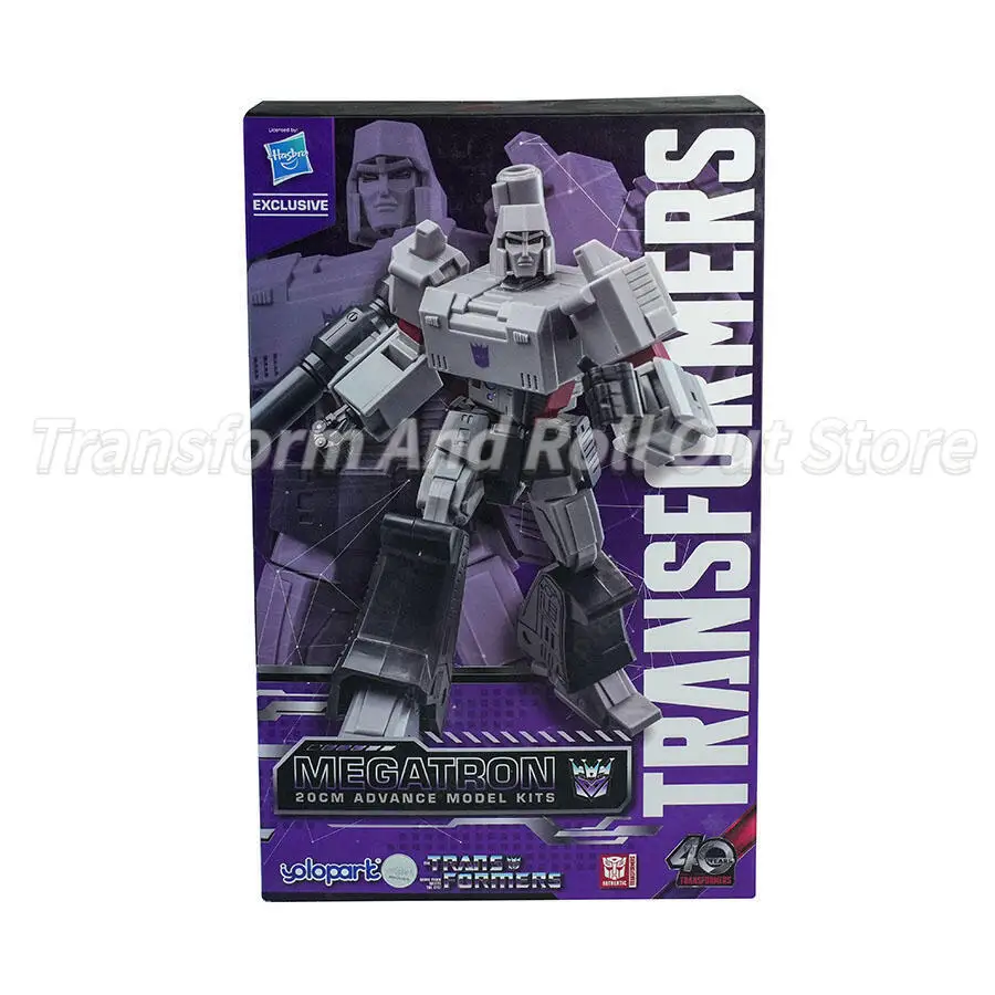 متوفر في المخزون Yolopark Transformers AMK G1 40th Megatron No Alloy Edition عمل نموذج لجسم لعبة جمع هواية هدية #2