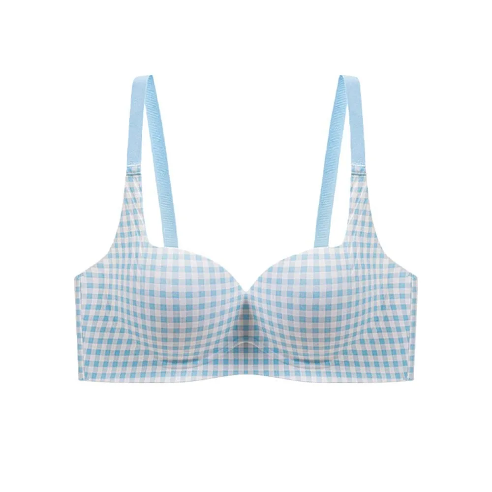 

Бесшовный бюстгальтер-невидимка с глубоким V-образным вырезом, сетчатым узором, эффектом пуш-ап, для женщин