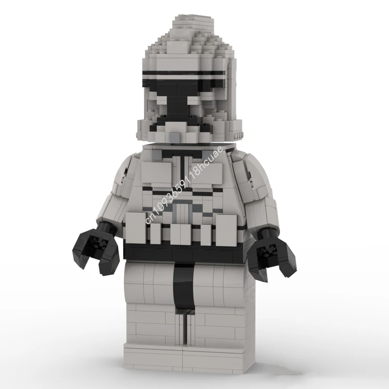 

816pcs MOC clone big fig Star Battle Model Building blocks Kids Birthday idea Education toys DIY Christmas gifts