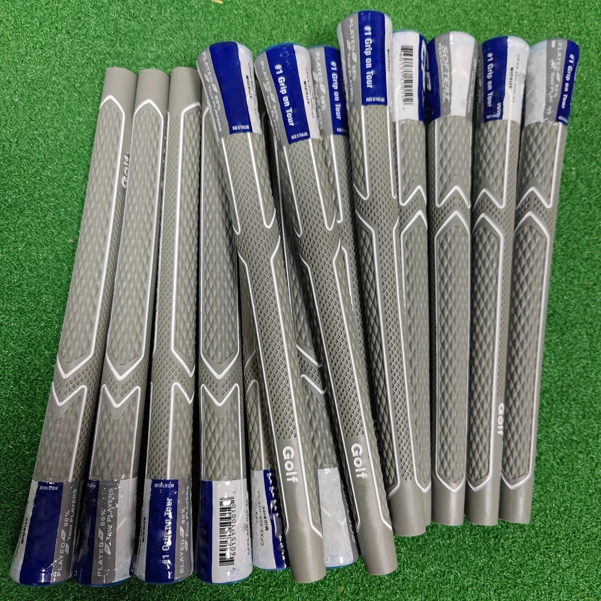 13 قطعة أنعم مقابض الجولف المطاطية للنساء/الرجال القياسية متوسطة الحجم جامبو تحت الحجم للرجال والنساء عمود مستدير من خشب الحديد #2