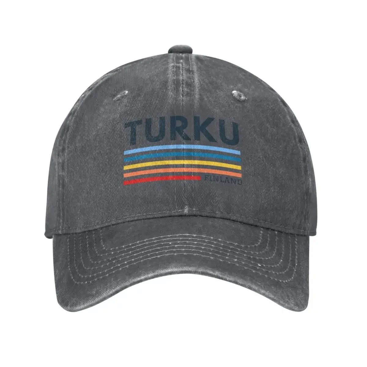 Turku Finland Baseball Cap cute western Hat Hood Anime Men Caps Women's