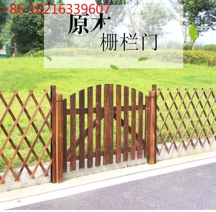 

Оптовая продажа, винтажная антисептическая деревянная дверь для забора, садовая дверь