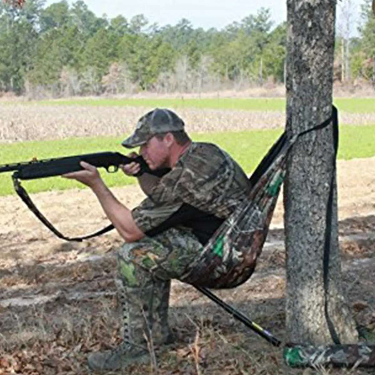 Portátil e Leve Camuflagem Hammock Cadeira do assento, Caça Fezes, Camping Cadeira, Pendura na árvore