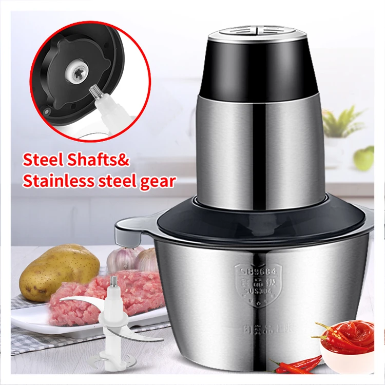 Commercial Automatic Industrial Meat Grinder Machine for Farm and Home Use for Processing Meat Balls Sausages New Condition