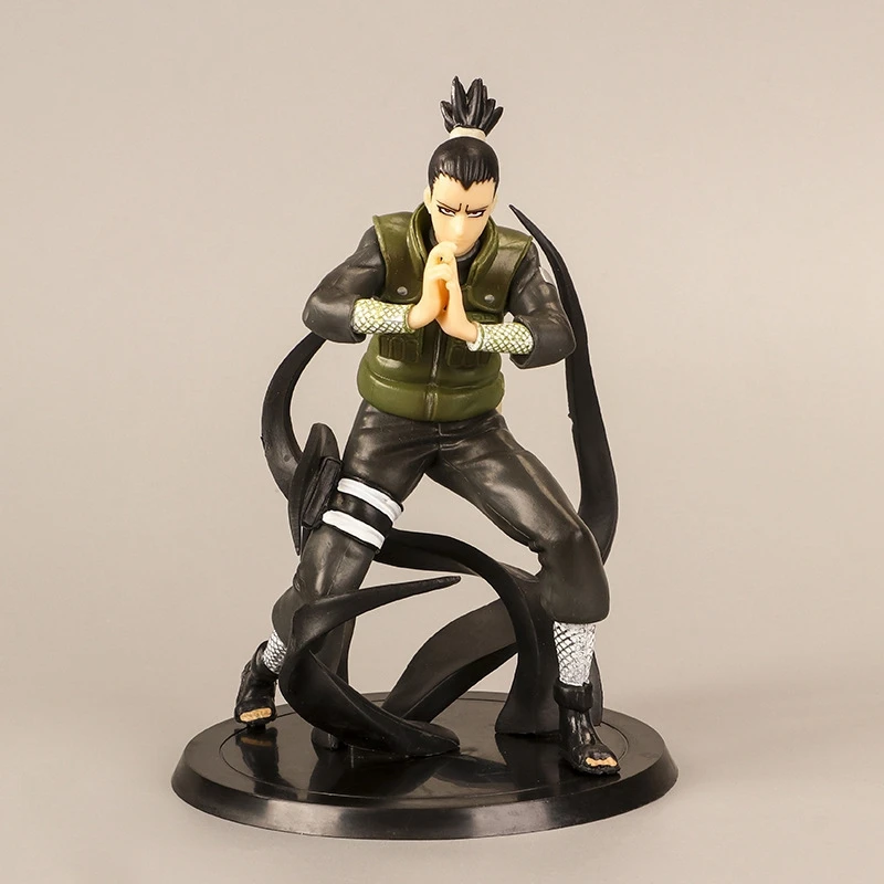 16cm Anime Hatake Kakashi Nara Shikamaru GK PVC Action Figure Game Statue Collection Model Kids Toys Doll Gifts