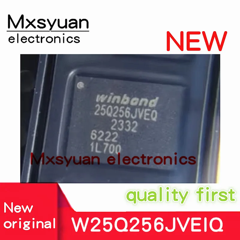 Mxsyuan-W25Q256JVEIQ 25Q256JVEIQ 25Q256JVEQ W25Q256 W25Q W25 WSON8 Original, 100% novo, 5pcs a 20pcs por lote