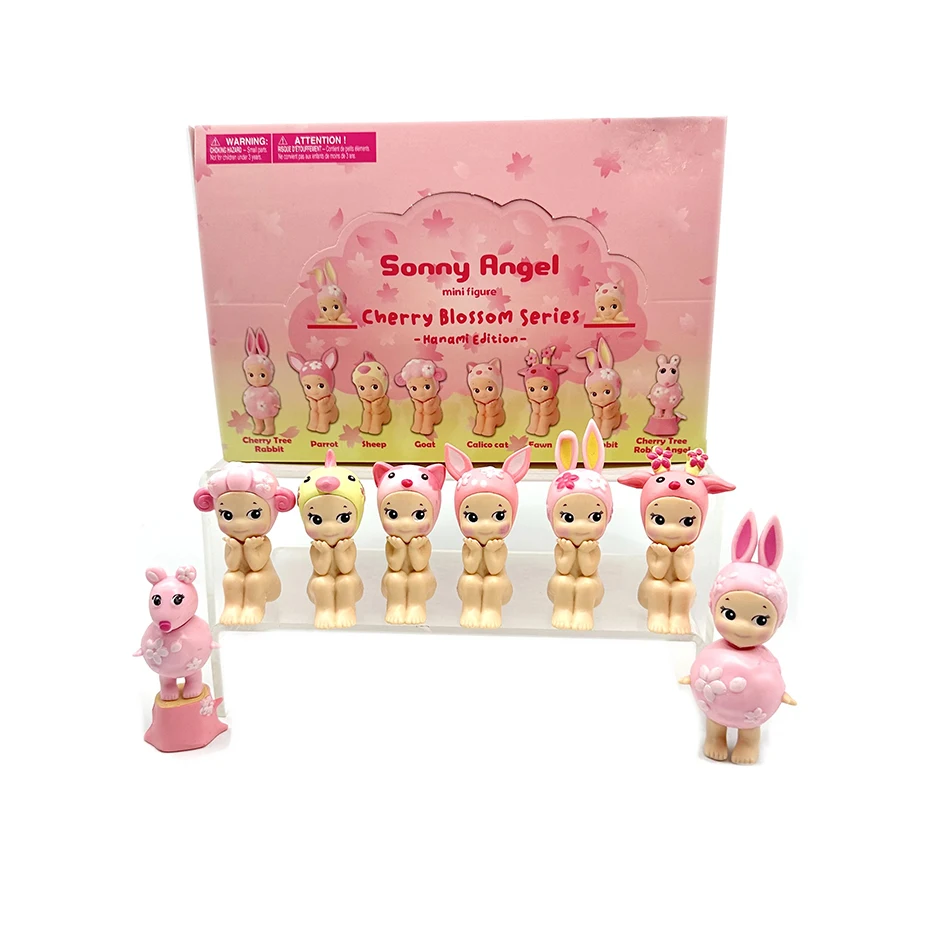 2025 جديد صني أنج زهر الكرز سلسلة صندوق أعمى لعبة زهرة البحر طبعة تحصيل شخصية صغيرة سطح المكتب حلية هدايا Kawaii