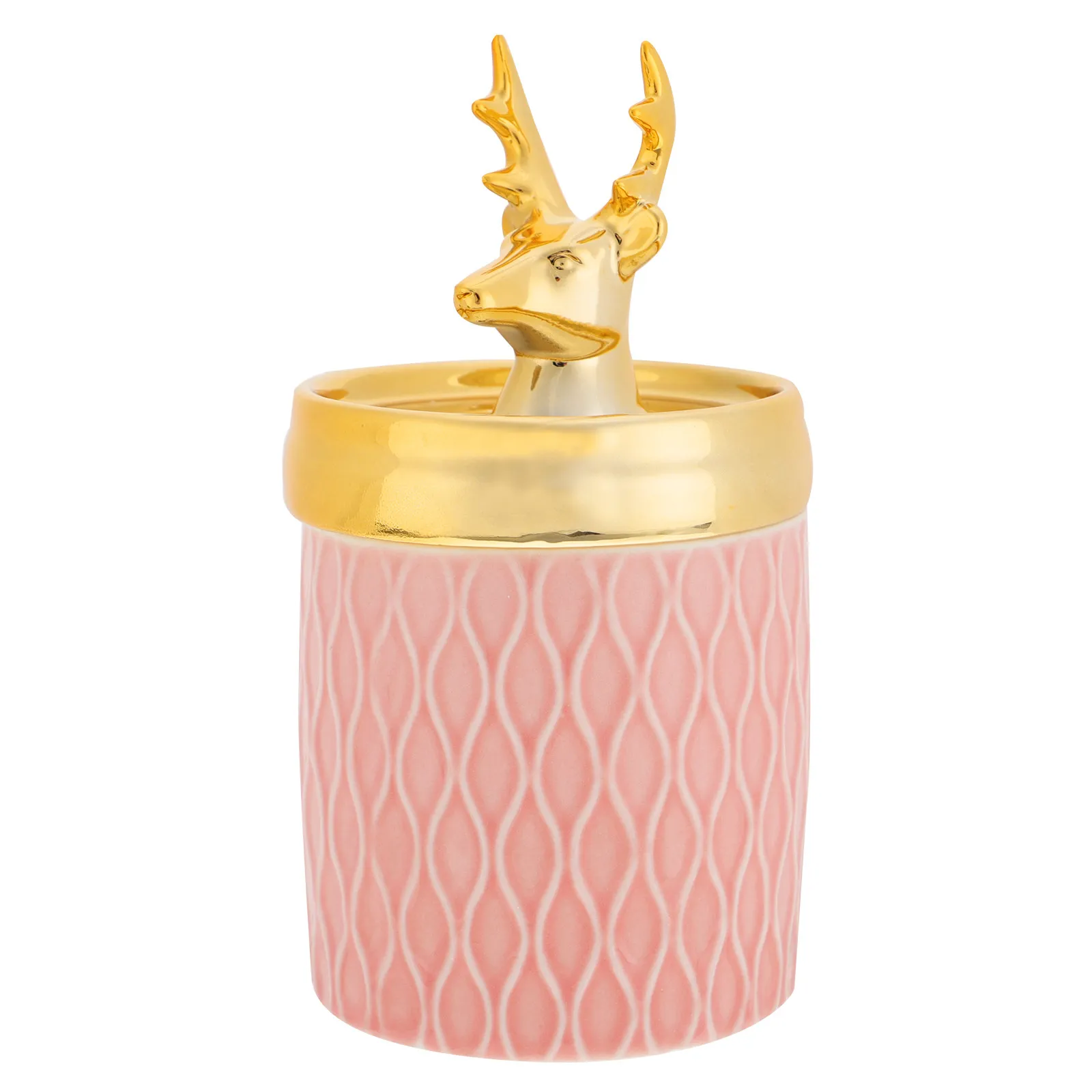 

Керамическая шкатулка для украшений в скандинавском стиле с крышкой в виде оленя, гальваническое покрытие, тонкая полировка, контейнер-органайзер для хранения украшений, конфет, подарков