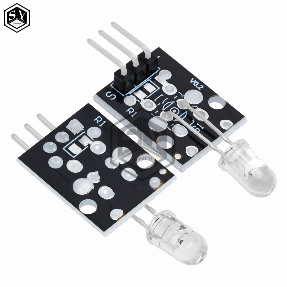 1PCS /5pcs/10pcs  KY-005 3pin Infrared Emission Sensor Module for Arduino Diy Starter Kit KY005