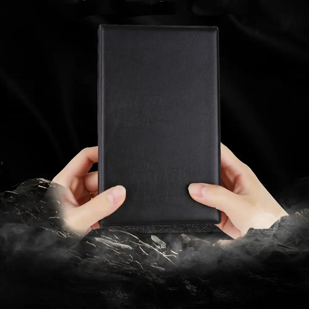

Portable ID Card Cards album Bank Cards Large Capacity Business Cards Organizer Leather Card Bits Card Holder Storage Bag