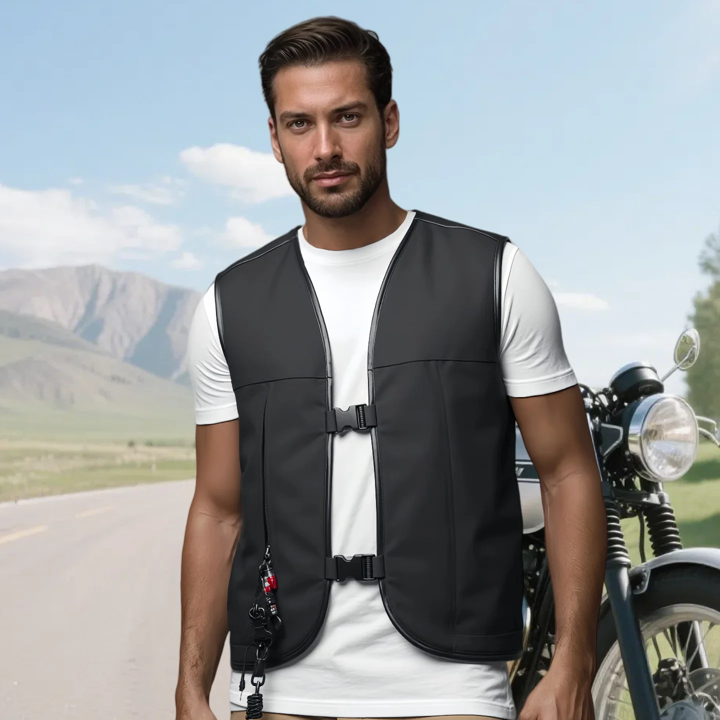 

Всесезонный велосипедный жилет с подушкой безопасности для конного спорта/мотокросса/велосипеда, снаряжение для верховой езды, защитный жилет